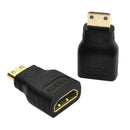 5pcs Mini HDMI To HDMI Adapter Gold Plated Male To Female HDMI 1.4 3D Extension Adapter 1080P Converter For HDTV Tablet Camera