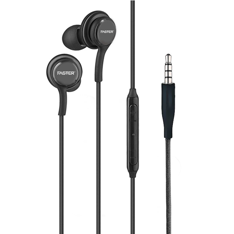 F5 Widely Compatible Comfort Fit In-Ear Earphones With Clear Sound