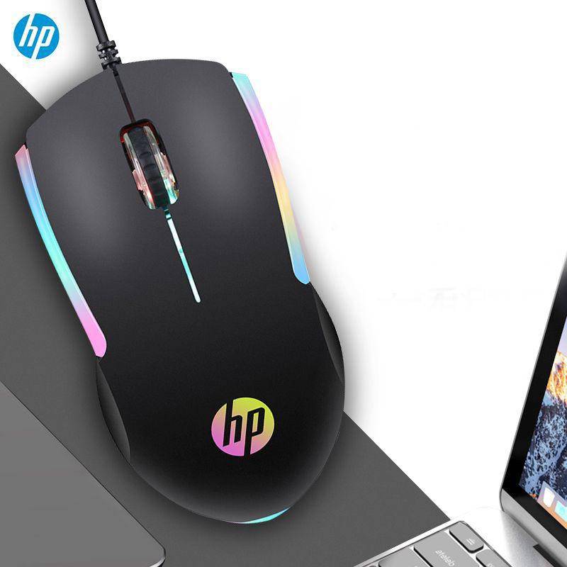 HP M160 Wired Mouse High Performance Optical Gaming Mouse With Rainbow LED