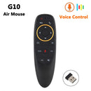 G10 Smart Voice Remote Control 2.4G RF Gyroscope Backlit Wireless Air Mouse