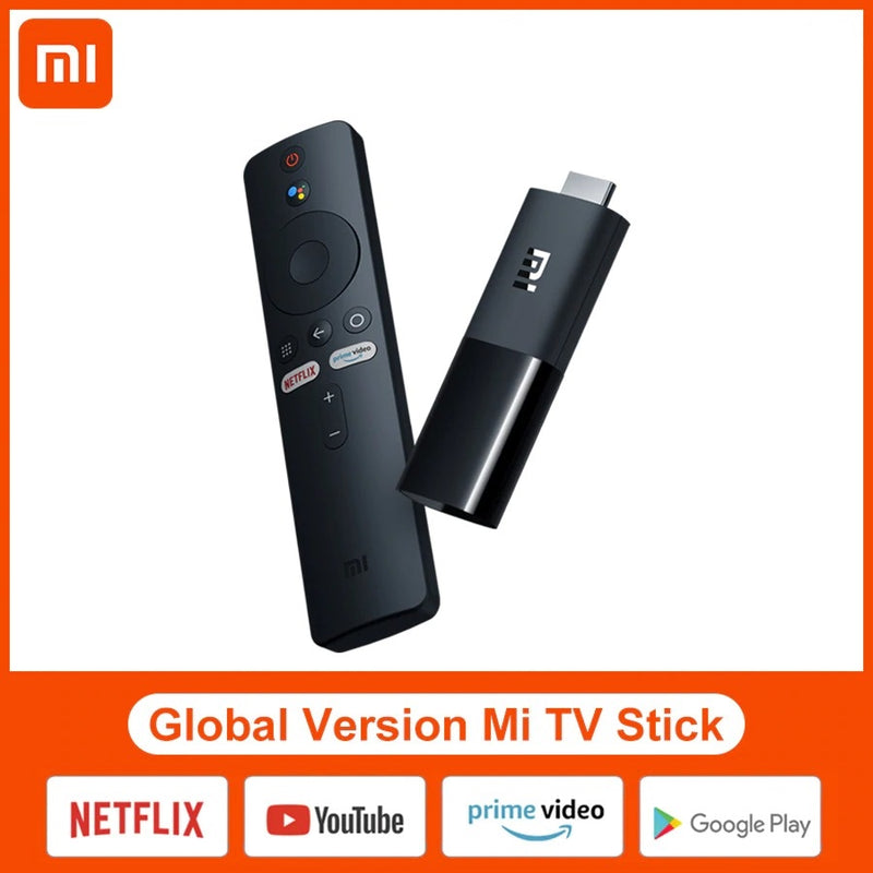 MI TV Stick Global Android TV 9.0 Quad-Core 2K HDR Dolby DTS 2GB RAM 8GB ROM