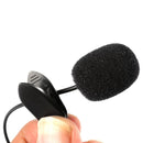 Portable Mini 3.5mm Tie Lapel Lavalier Clip Microphone For Lectures Teaching Lessons Education