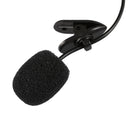 Portable Mini 3.5mm Tie Lapel Lavalier Clip Microphone For Lectures Teaching Lessons Education