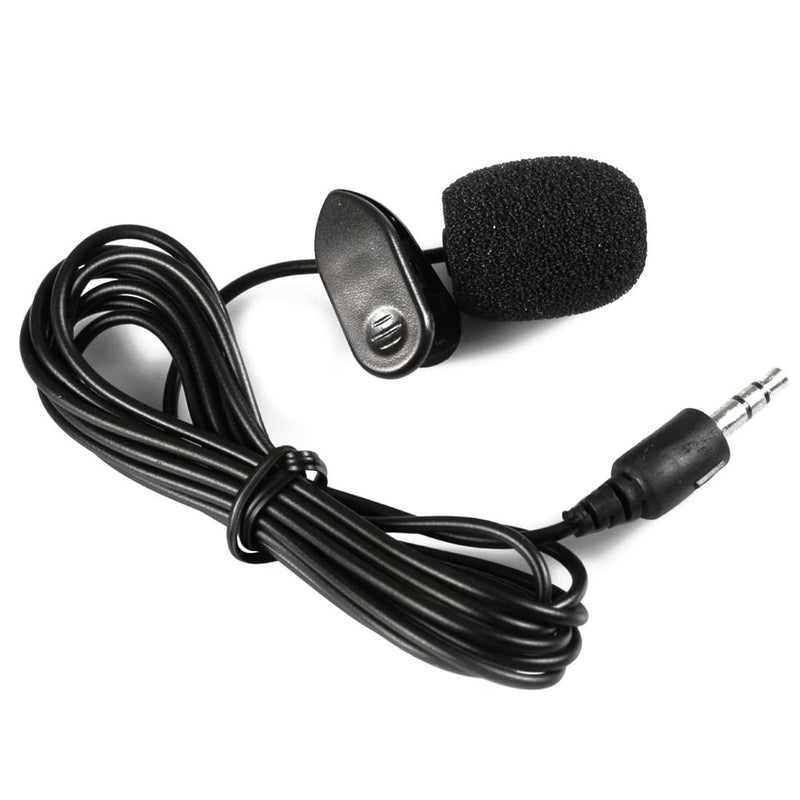 Portable Mini 3.5mm Tie Lapel Lavalier Clip Microphone For Lectures Teaching Lessons Education