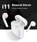 I11 TWS Mini Bluetooth Earbuds Wireless Earphones Stereo Touch Control With Mic