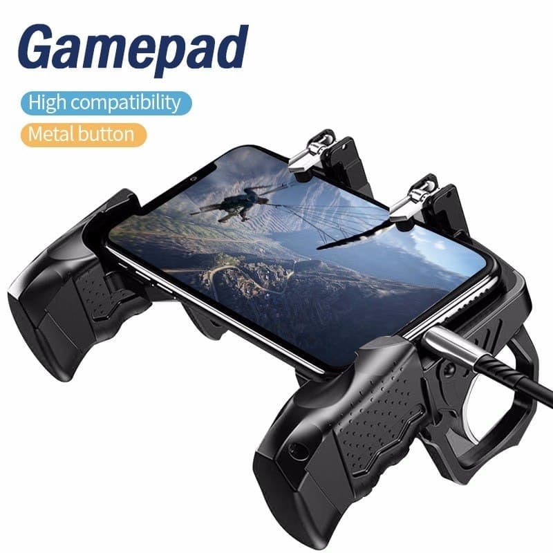 K21 PUBG Game Controller Gamepad Joystick  Button Free Fire Grip