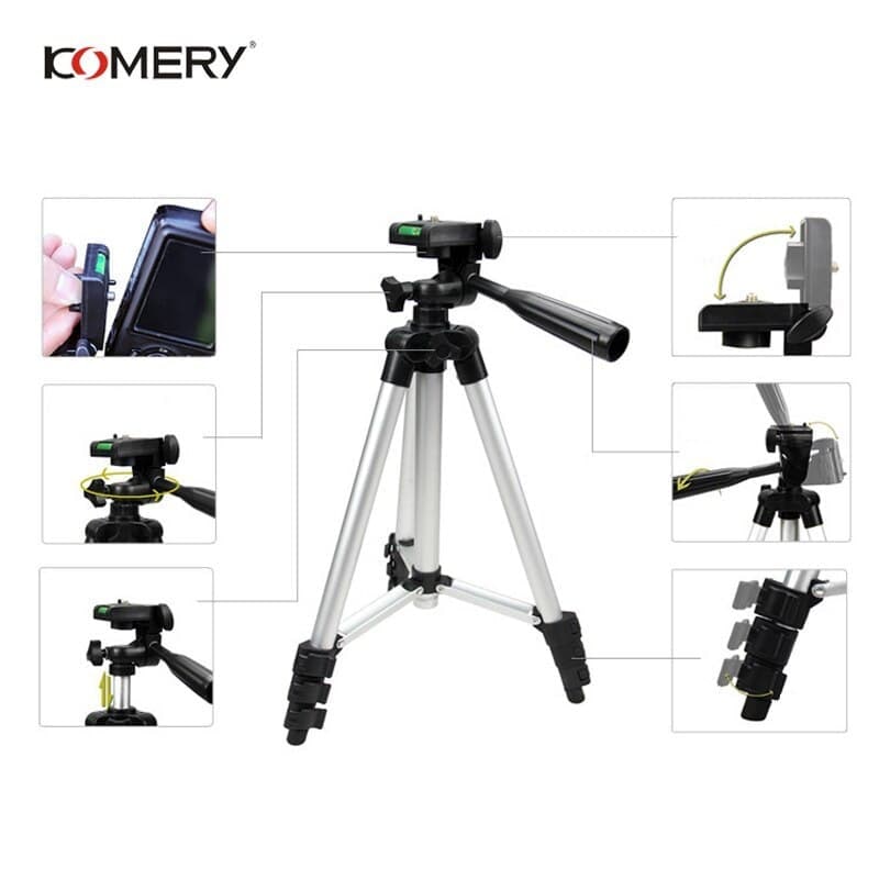 Tripod Holder Portable Professional Camera Aluminum Tripod For Phone