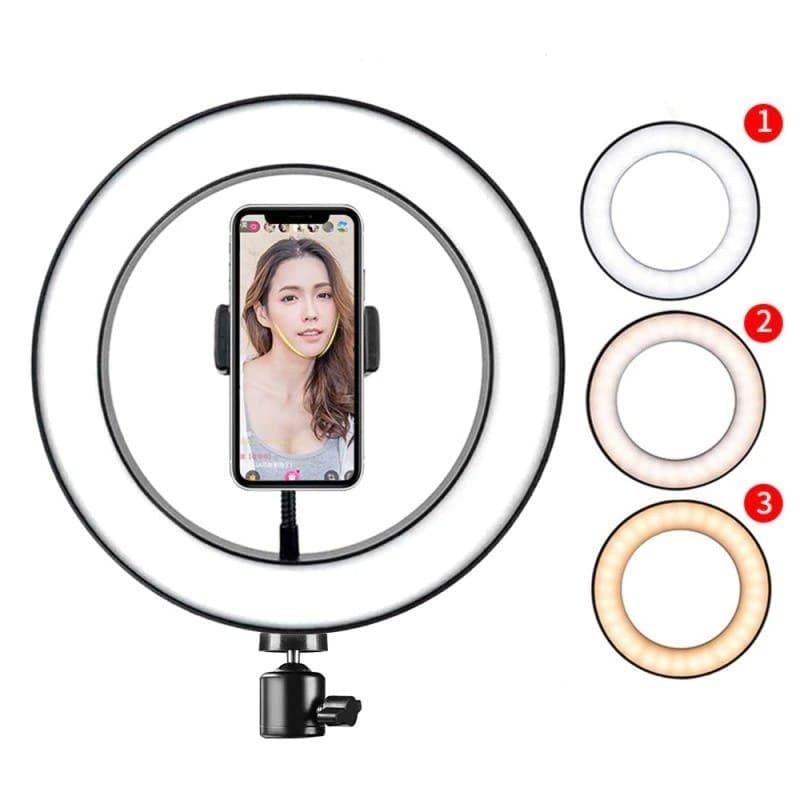 26CM/10 Inch LED Selfie Ring Light Studio Photography Photo Ring Fill Light For Smartphone