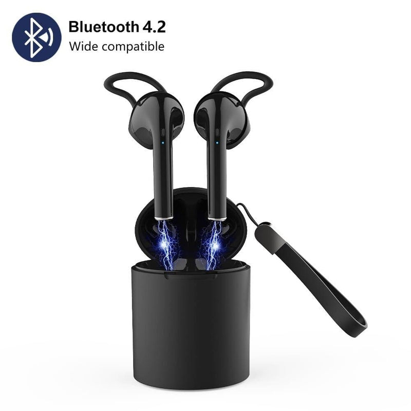 TWS Bluetooth Earphones Stereo Wireless Earbuds LED Power Display Case 3D Stereo Sound IPX5 Waterproof