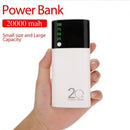 20000mah Powerbank LED Lighting Display External Battery Portable Charger