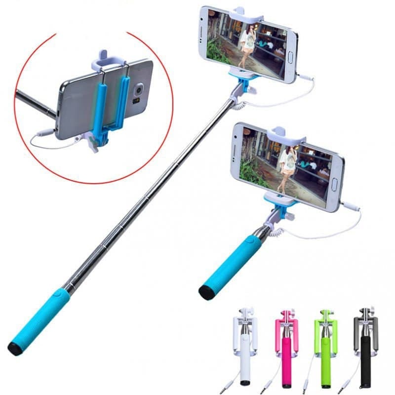 : Smart Phone Selfie Stick With Aux High Quality Comfortable