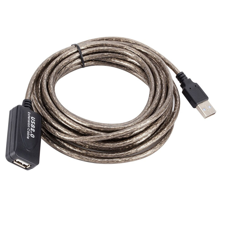 5M USB 2.0 Male To Female Built-In IC Dual Shielding USB Extension Cable